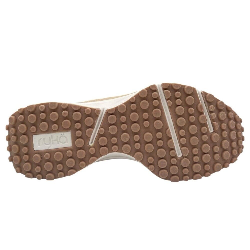 Ryka Jumpstart Women's Slip-on Knit‎ Sneakers Sz 8 Wide Tan-Beige Athletic Shoes - Picture 8 of 12